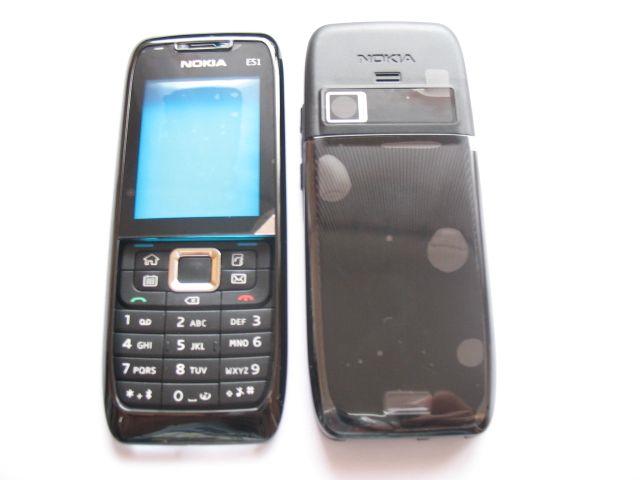  - KRYT NOKIA E51 SWAP BLACK KOMPLET NEORIGINALNY